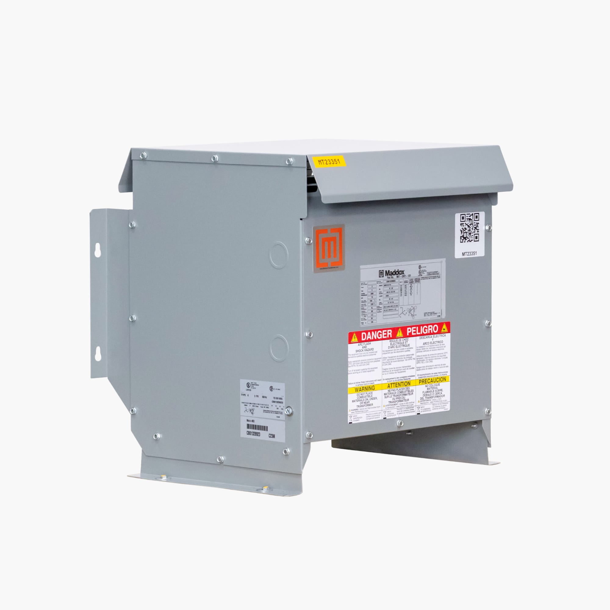 480 to 208 dry type transformer